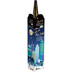 Lindt Hello Tower 2026, адвент-календарь-башня с шоколадом, 244 г