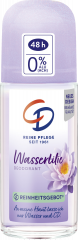 CD Deo Roll-on Wasserlilie 50 ml, Шариковый дезодорант с водяной лилией, защита от запаха до 48 часов, 50 мл