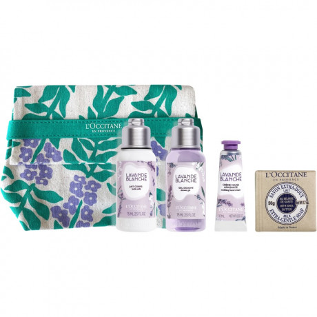 L’Occitane Weisser Lavendel Geschenkset Подарочный набор «Белая лаванда»