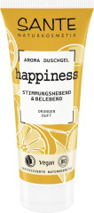 SANTE Aroma Duschgel Happiness, 200 ml, Санте Гель для душа Happiness с био-алоэ вера и апельсиновым маслом, 200 мл