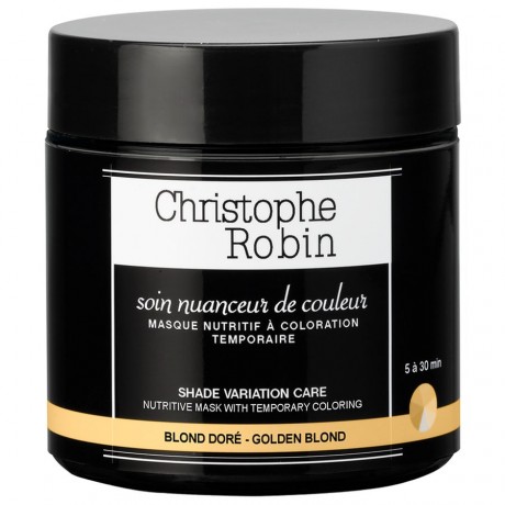 Christophe Robin Haarmaske Golden Blond Haartonung Shade Variation Care, 250 мл