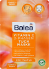 Balea Tuchmaske Vitamin C 2-Phasen Балеа Маска антиоксидантная для лица для ровного сияния кожи с Витамином С и Гиалуроном, 1 шт.