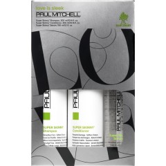Paul Mitchell (Поль Митчелл)  Smoothing Make it Sleek - Smoothing Set, Super Skinny Daily Shampoo Шампунь против перхоти 300 мл + Super Skinny Serum 150 мл + Super Skinny Daily Treatment 300 мл / 1 шт.