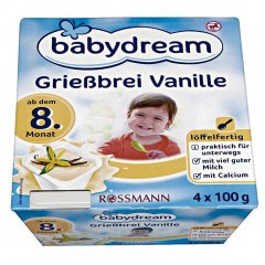 babydream Манная крупаsebrei Манная каша Vanille 400 г