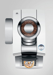JURA JURA Kaffeevollautomat 15348 Z10 Aluminium White (EA)  Полностью автоматическая кофемашина JURA 15348 Z10 Aluminium White (EA)