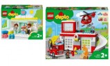 LEGO 2er Set: 10968 Arztbesuch + 10970 Feuerwehrwache mit Hubschrauber Набор из 2 предметов: 10968 Визит врача + 10970 Пожарная часть с вертолетом