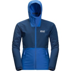 Jack Wolfskin Kinder Softshelljacke TURBULENCE (recycelt) Детская куртка софтшелл TURBULENCE (переработанная)