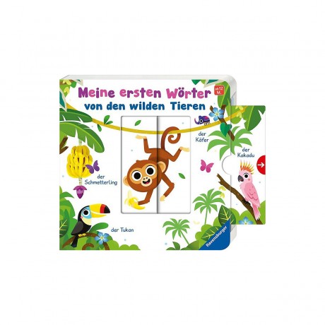 Ravensburger Meine ersten Worter von den wilden Tieren Мои первые слова от диких животных