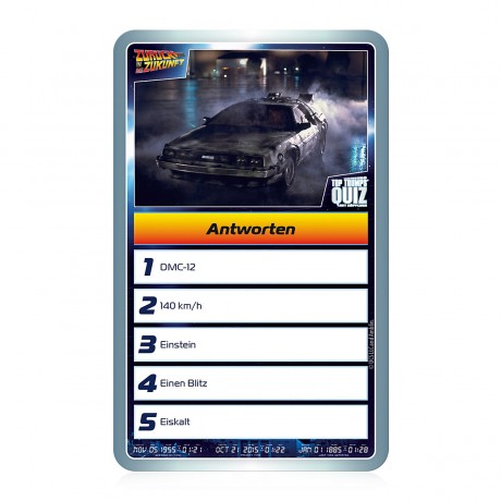 Winning Moves Quizspiel Top Trumps Quiz Игра-викторина Викторина "Лучшие козыри"