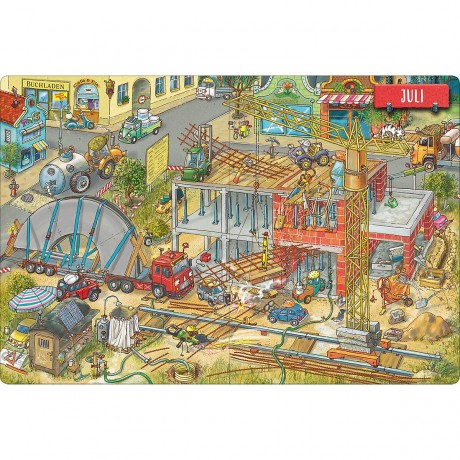 arsEdition Verlag Ein Jahr auf der Baustelle Год на стройке