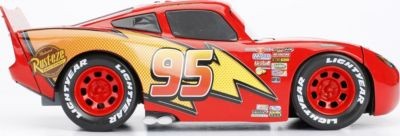 Jada Hollywood Rides Lightning McQueen Голливуд скачет на Молнии Маккуине