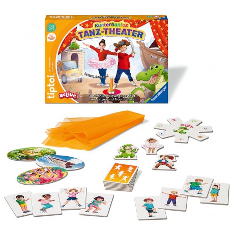 Ravensburger tiptoi ACTIVE Kunterbuntes Tanz-Theater tiptoi ACTIVE Красочный танцевальный театр