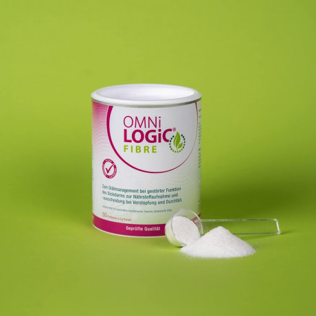 OMNi LOGiC Fibre 250g Натуральная клетчатка для нормализации пищеварения, для всей семьи, без глютена и лактозы, 250г