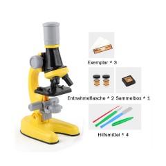 TOPMELON Wissenschaftliches Experimentierset Spielzeug Mikroskop Spielzeug fur Grundschuler Набор для научных экспериментов