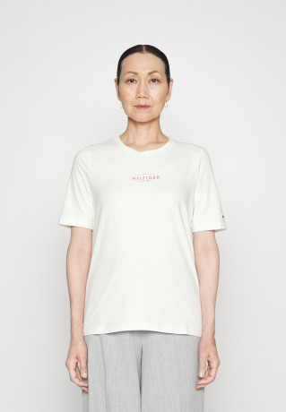 Tommy Hilfiger NEW BRANDED Print T-shirt ecru NEW BRANDED Футболка с принтом экрю