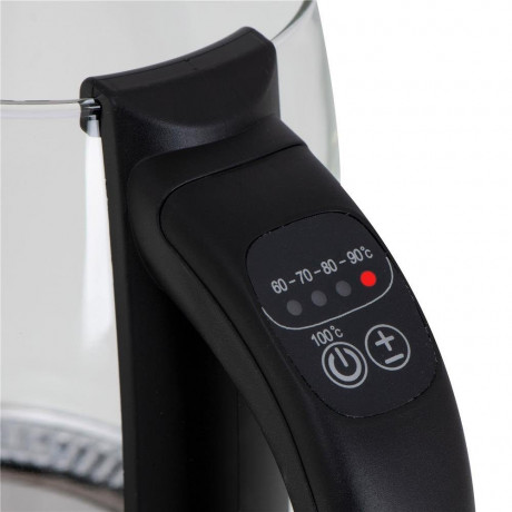 Camry Camry Wasserkocher CR 1290 Waserkocher Glas mit Temperatureinstellung 2 L 2200 Watt  Чайник Camry CR 1290, чайник стеклянный с регулировкой температуры, 2 л, 2200 Вт.