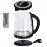 Camry Camry Wasserkocher CR 1290 Waserkocher Glas mit Temperatureinstellung 2 L 2200 Watt  Чайник Camry CR 1290, чайник стеклянный с регулировкой температуры, 2 л, 2200 Вт.