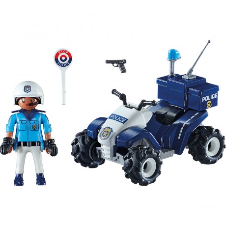 PLAYMOBIL PLAYMOBIL 71092 Polizei-Speed Quad PLAYMOBIL 71092 Полицейский скоростной квадроцикл