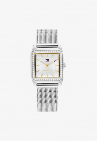 Tommy Hilfiger CLASSIC Watch silber   gold   silberweiss   silber CLASSIC-часы серебро золото серебро белое серебро