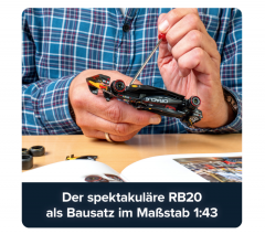 Адвент календарь 2025 FRANZIS 67245 Oracle Red Bull Racing, модель в масштабе 1:43, со звуковым модулем