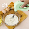 JedBesetzt JedBesetzt Handmixer Elektrische Handmixer Set Handruhrer Kuche Egg Beater Ruhrer Grun JedBesatz Ручной миксер Электрический ручной миксер Ручной миксер Кухонный миксер Ruhrer