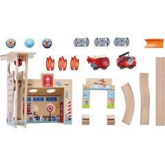 Haba HABA 304847 Kullerbu – Spielbahn Feuerwehrwache HABA 304847 Kullbu