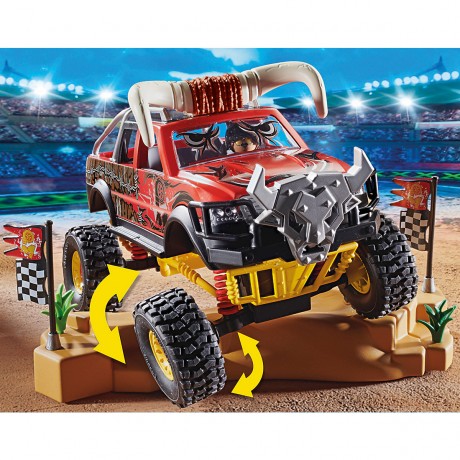 PLAYMOBIL PLAYMOBIL 70549 Stuntshow Monster Truck Horned PLAYMOBIL 70549 Stunt Show Monster Truck Horned