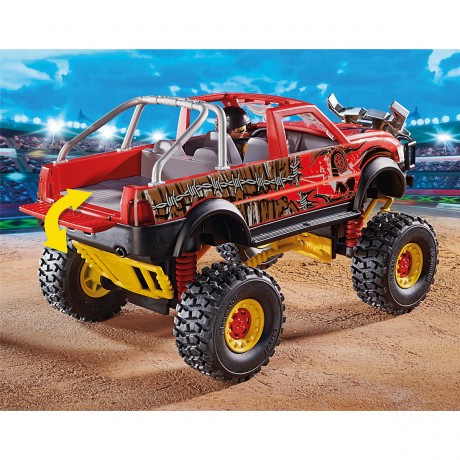 PLAYMOBIL PLAYMOBIL 70549 Stuntshow Monster Truck Horned PLAYMOBIL 70549 Stunt Show Monster Truck Horned