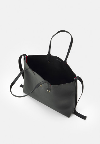 Tommy Hilfiger ICONIC TOMMY TOTE SET Tote bag black ICONIC TOMMY TOTE SET Сумка-тоут черный