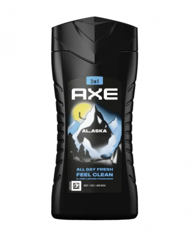 AXE 3-in-1 Duschgel & Shampoo Alaska 250ml, Гель для душа и шампунь 3-в-1, Аляска 250мл 