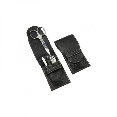 Hans Kniebes Taschenmanicure, Rindleder, rostfrei Карманный маникюр, воловья кожа, нержавеющая сталь