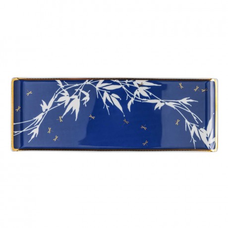 Rosenthal Rosenthal Heritage Turandot blue Platte flach 41x15 cm Rosenthal Heritage Turandot синяя плоская тарелка 41x15 см