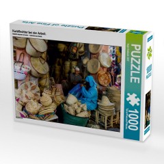 CALVENDO Puzzle CALVENDO Puzzle Korbflechter bei der Arbeit. Пазл CALVENDO Puzzle Ткачихи-корзинки за работой.