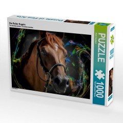 CALVENDO Puzzle CALVENDO Puzzle Die Reiter Kugeln Пазл CALVENDO Puzzle Всадник шаров