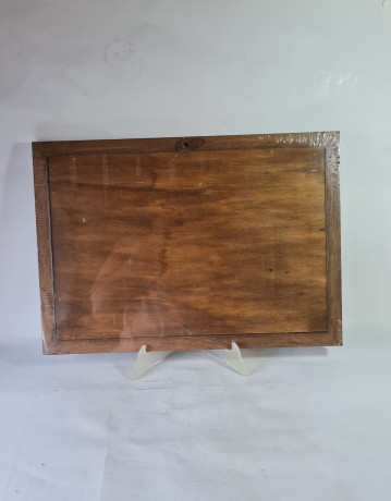 Картина винтажная "Мое генеалогическое древо", в деревянной раме, 47 x 33 см, Германия, 1960-1970гг.