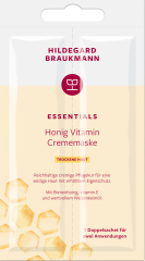 Hildegard Braukmann ESSENTIALS Honig Vitamin Crememaske, 14 ml, Hildegard Braukmann маска для лица с витаминным комплексом и мёдом, для обезвоженной кожи, 14 мл