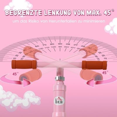 HOMCOM Kinder Laufrad mit Stossdampfer Детский беговел с амортизаторами