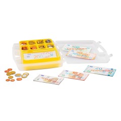 Wissner aktiv lernen Spielgeldkoffer 130 Scheine + 160 Munzen Кейс для игровых денег 130 купюр + 160 монет