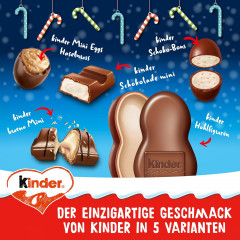 Ferrero Kinder Mix Adventskalender 2026 151 g, Ferrero Kinder Mix Адвент-календарь 2026, 151 г, 24 сладости