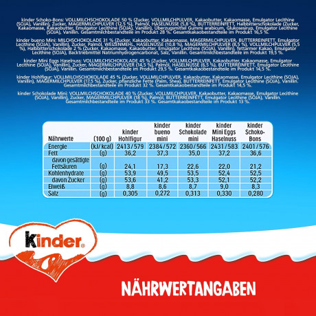 Ferrero Kinder Mix Adventskalender 2026 151 g, Ferrero Kinder Mix Адвент-календарь 2026, 151 г, 24 сладости