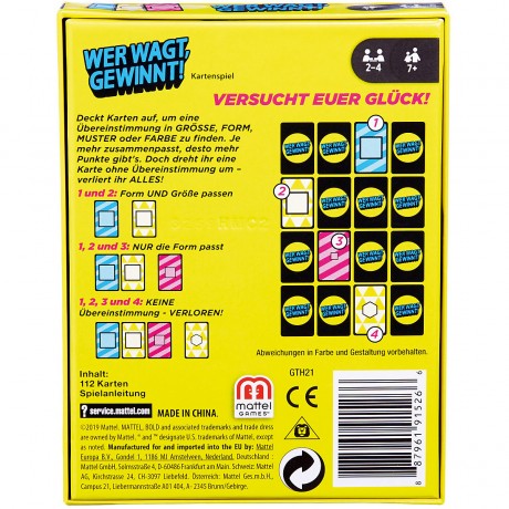 Mattel Mattel Games Wer wagt Mattel Games Кто посмеет