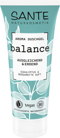 SANTE Aroma Duschgel Balance, 200 ml, Санте Ароматный гель для душа Balance для мягкого очищения кожи, 200 мл