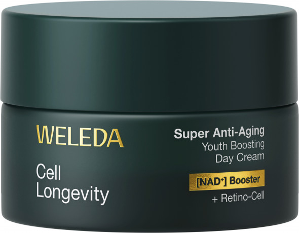 WELEDA Cell Longevity Super Anti-Aging Youth Boosting Day Cream, 50 ml, Дневной антивозрастной крем для лица Youth Boosting с NAD+ Booster и Retino-Cell, 50 мл