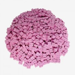 LEGO LEGO 2x2 Steine Hellrosa - 50 Stuck - bright pink 3003 Кубики LEGO 2x2 светло-розовые - 50 штук - ярко-розовые 3003