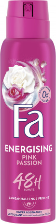 Fa Energising Pink Passion Deospray 150 ml, Дезодорант-спрей FA Pink Passion с ароматом розовых роз, 150 мл