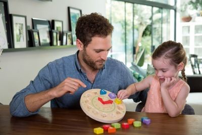 EverEarth Holzuhr деревянные часы