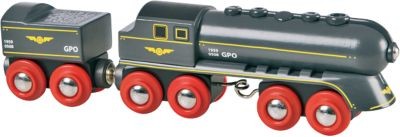 BRIO Schwarzer Kugelblitz mit Kohlentender Черная шаровая молния с угольным тендером