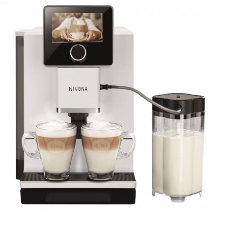 Nivona Nivona Kaffeevollautomat CafeRomatica NICR 965 Kaffeevollautomat Touch-Display Kegelmahlwerk 2,2 L  Полностью автоматическая кофемашина Nivona CafeRomatica NICR 965, полностью автоматическая кофемашина с сенсорным дисплеем, коническая кофемолка, 2,