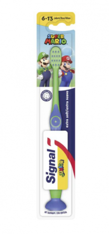 Signal Junior Zahnburste 6-13 jahre, Зубная щётка для подростков для 6-13 лет, мягкая, с присоской