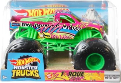 Mattel Hot Wheels Monster Trucks 1:24 Die-Cast Sortiment Hot Wheels Monster Trucks 1:24 Ассортимент литья под давлением
